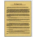 Declaration of Independence Document - Original (20"x26")